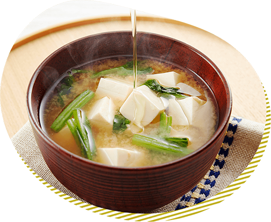 味噌汁に